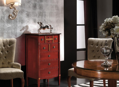 Holz Schrank Möbel Kommode Anrichte Sideboard Braun Kommoden Sideboards Massiv